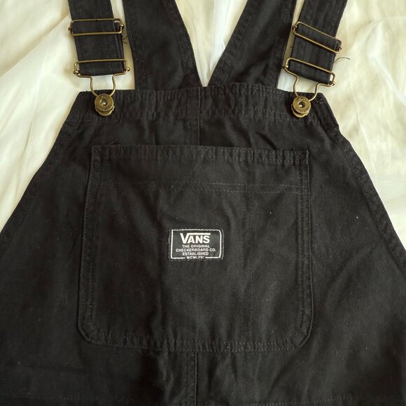 Vans Black Overall Romper – Size L - Picture 3 of 8